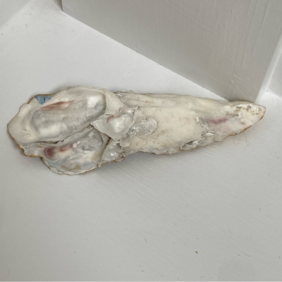 FREE WITH $50 PURCHASE SOUTH CAROLINA DECOUPAGE OYSTER SHELL TRINKET, RING DISH - Picture 9 of 9